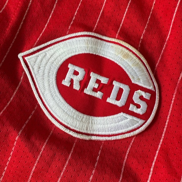 (FIRM PRICE) RARE Vintage MAJESTIC Cincinnati Reds Jersey - Picture 10 of 12